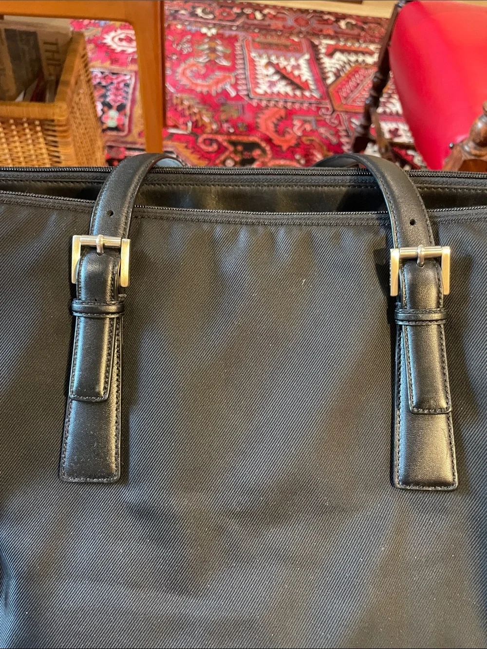 Men’s Coach Black Duffel
